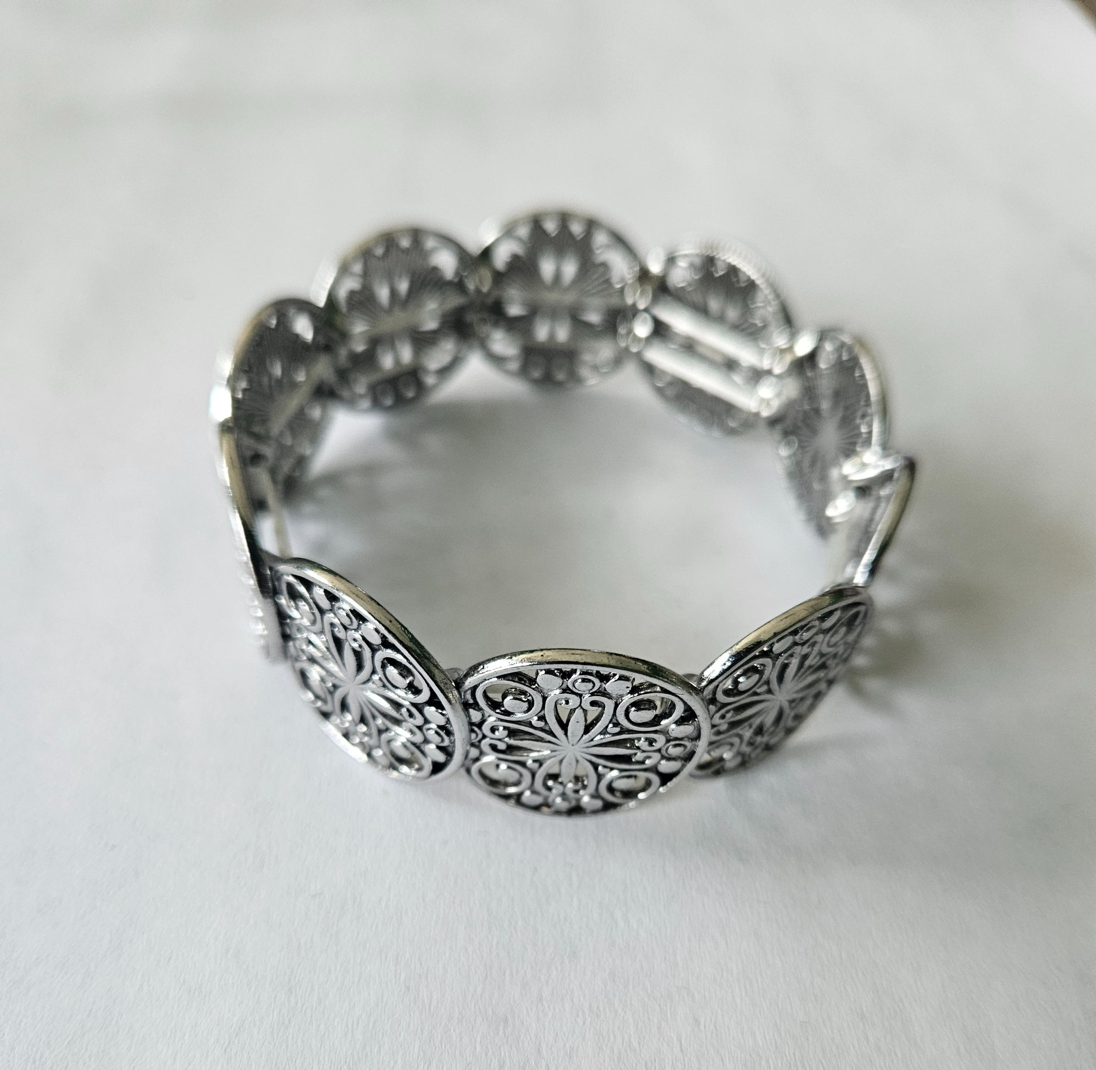 The Comforter Foundation: Filigree Stretch Bracelet