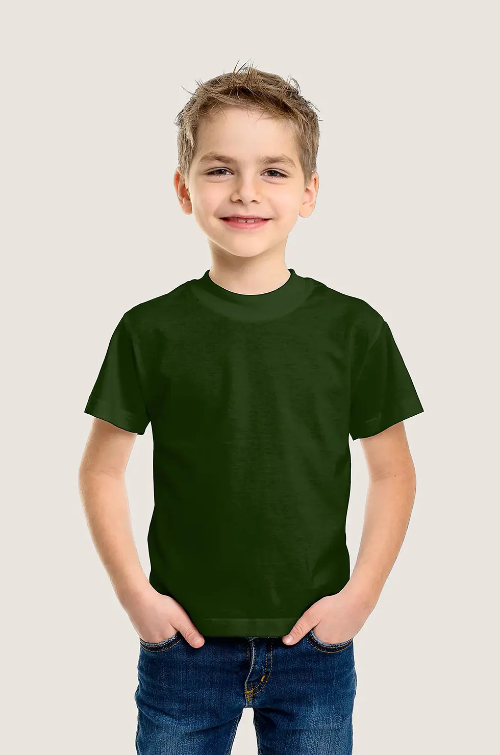 Thumbnail: Bamboo Jersey Dark Green