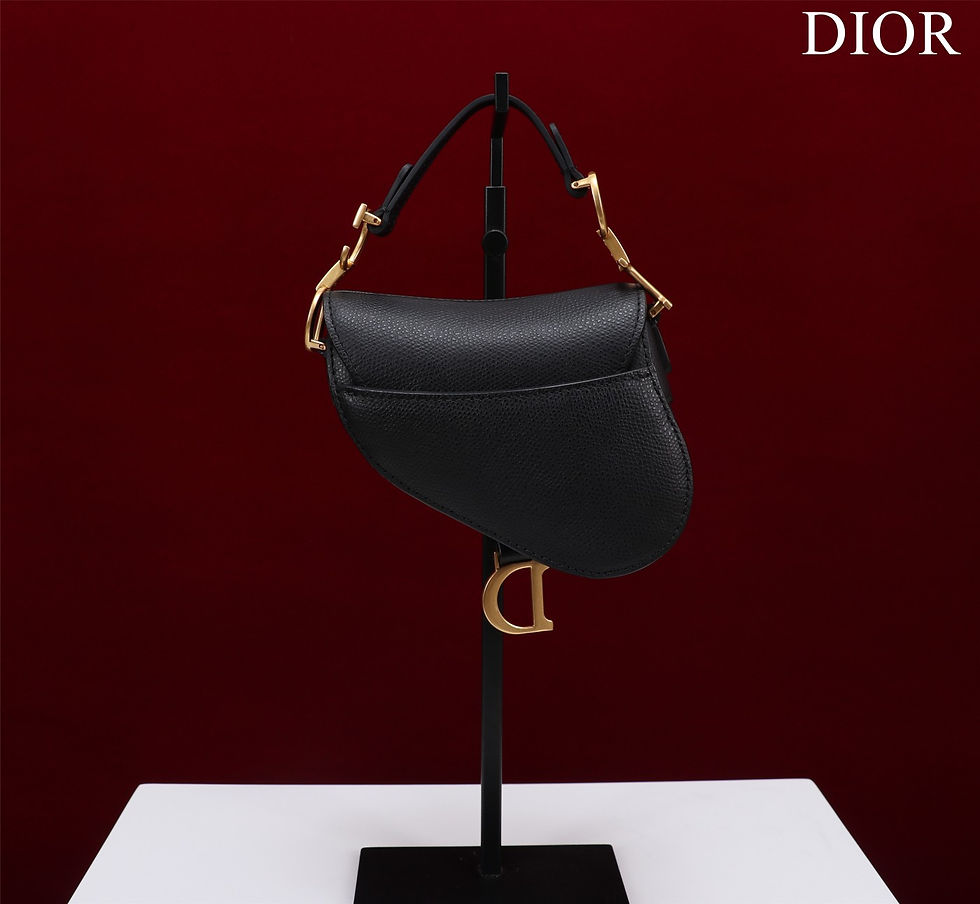 Thumbnail: DIOR SADDLE MINI WITH STRAP BAG