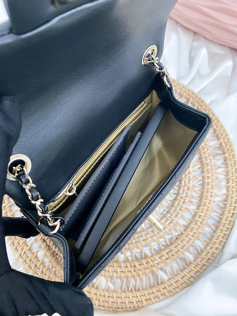 Thumbnail: CHANEL CF MINI ADJUSTABLE BAG