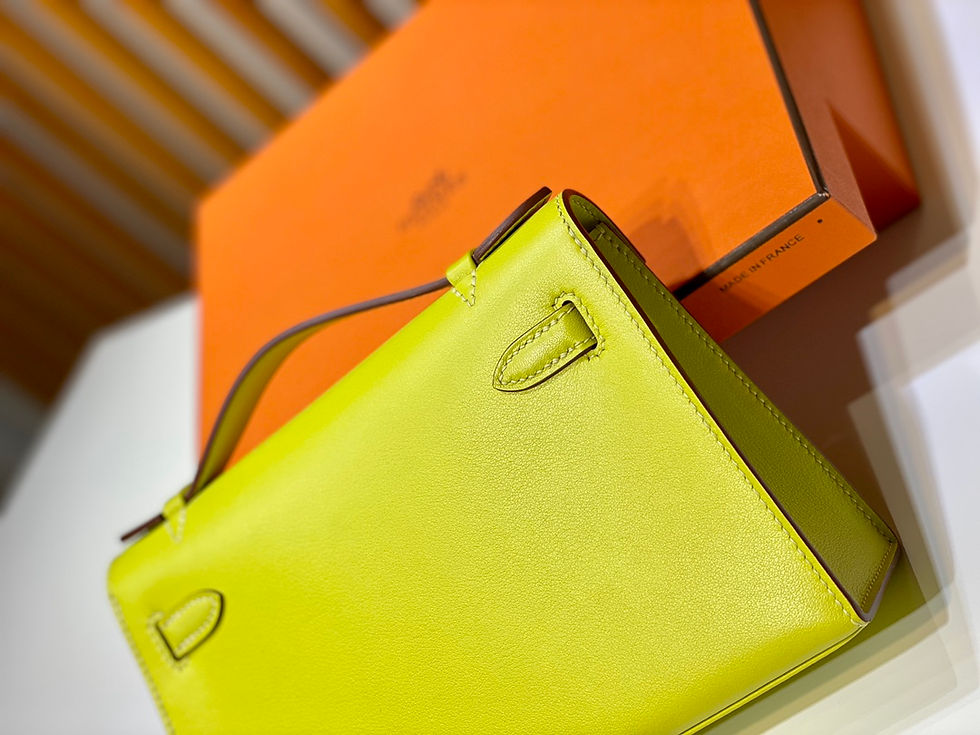 Thumbnail: HERMES KELLY POCHETTE  SWIFT PHW