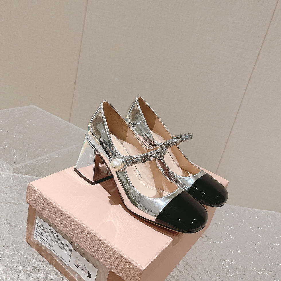 Thumbnail: MIU MIU LEATHER PUMPS