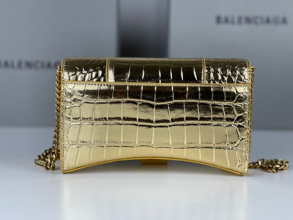 Thumbnail: BALENCIAGA HOURGLASS WALLET WITH CHAIN