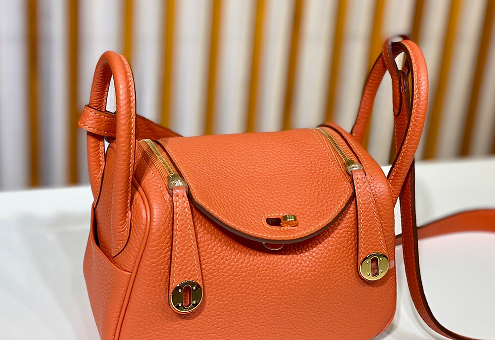 Thumbnail: HERMES MINI LINDY 19 TC GHW