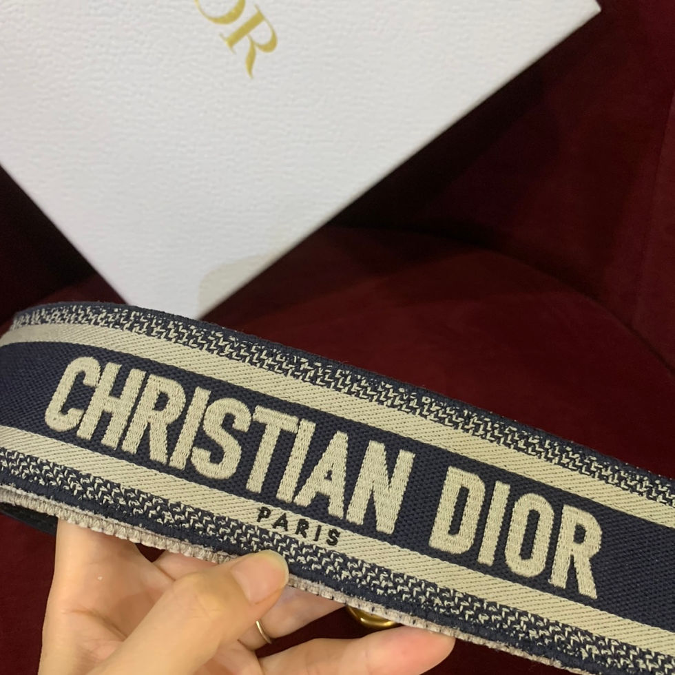 Thumbnail: LADY DIOR D-LITE SMALL WICKER AND CANVAS BAG