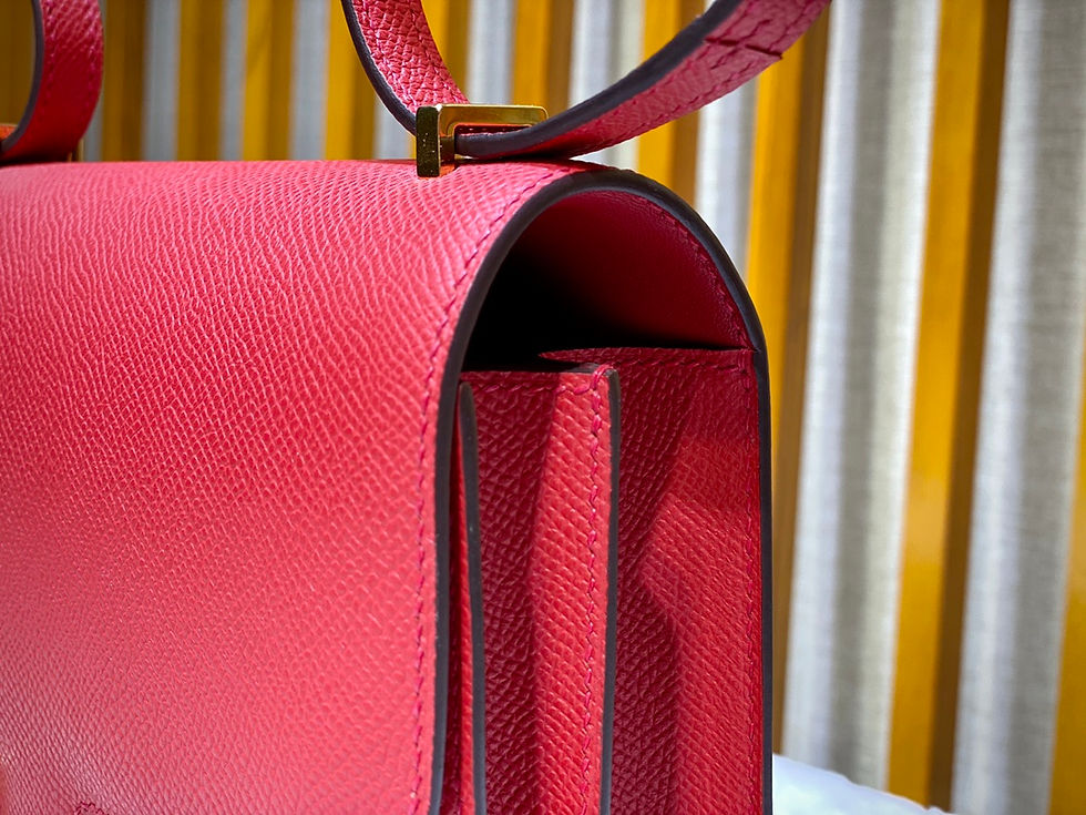 Thumbnail: HERMES CONSTANCE 19 EPSOM GHW