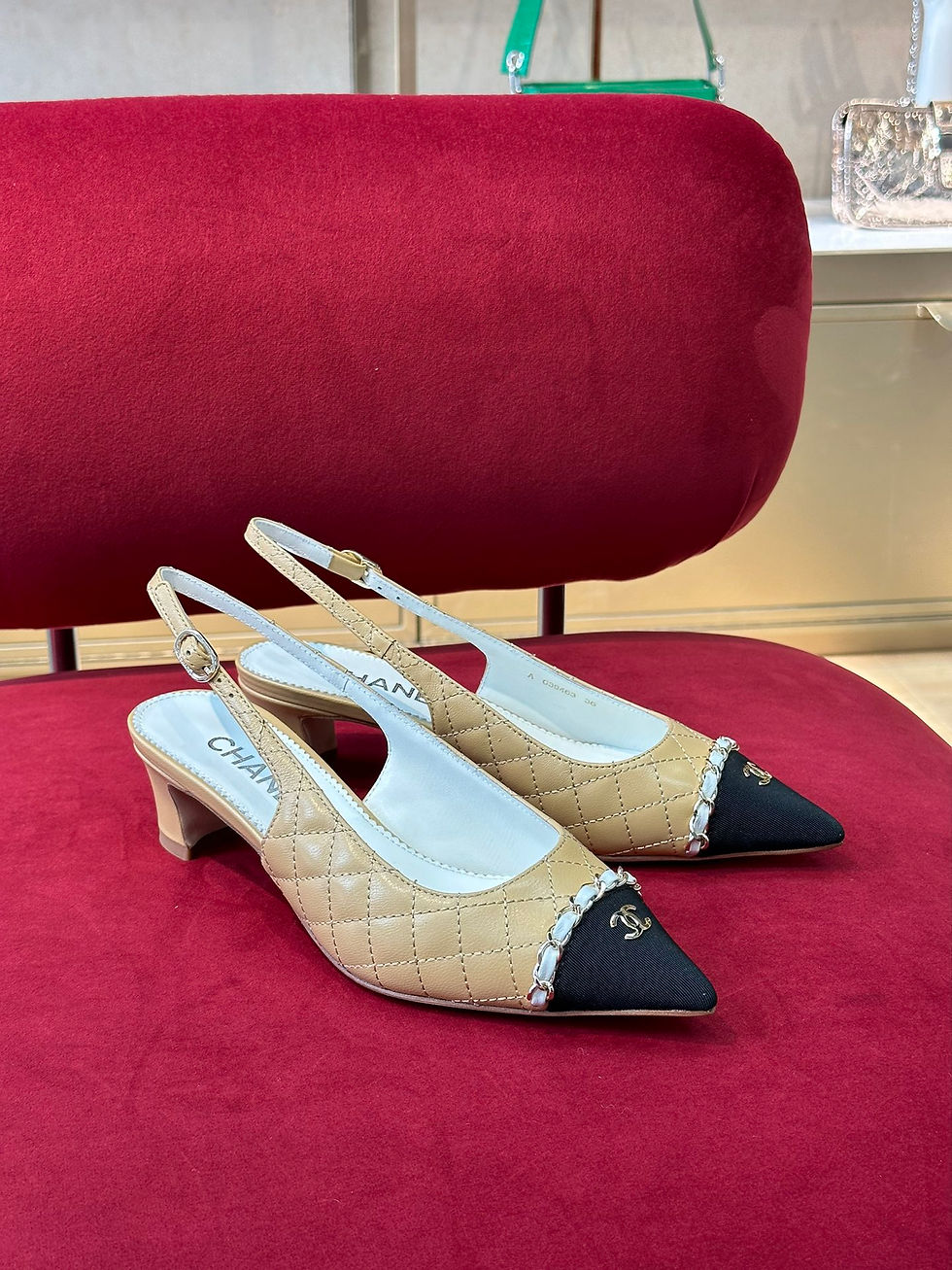 CHANEL SLINGBACK SANDALS
