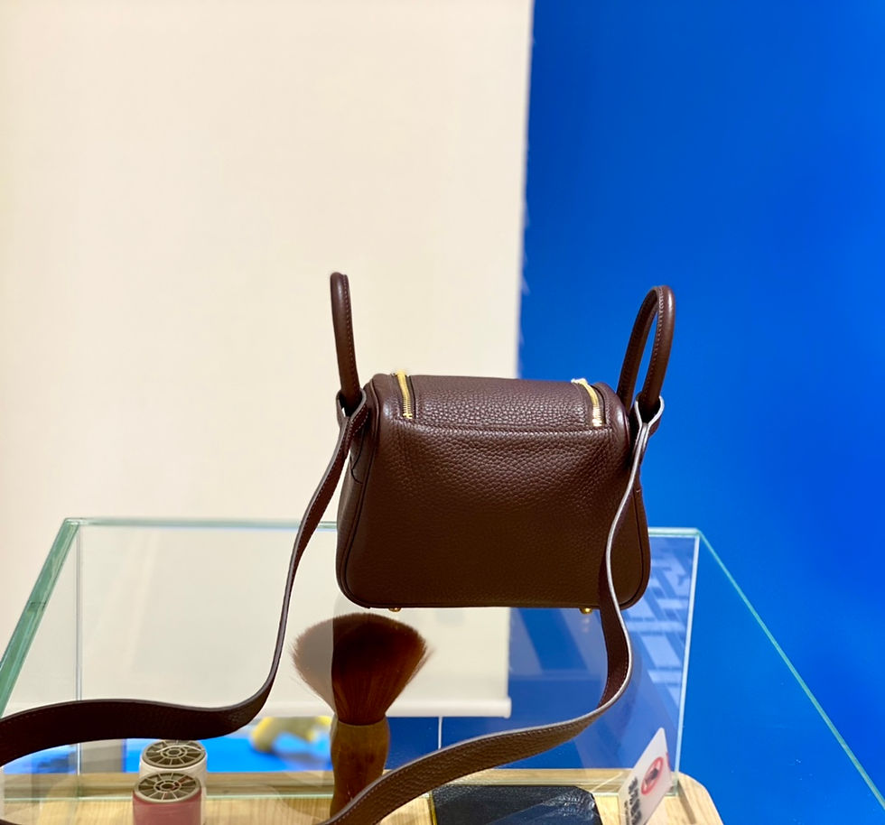 Thumbnail: HERMES MINI LINDY 19 CLEMENCE GHW