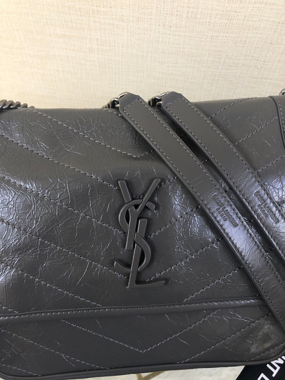 Thumbnail: YSL NIKI MEDIUM IN CRINKLED BAG