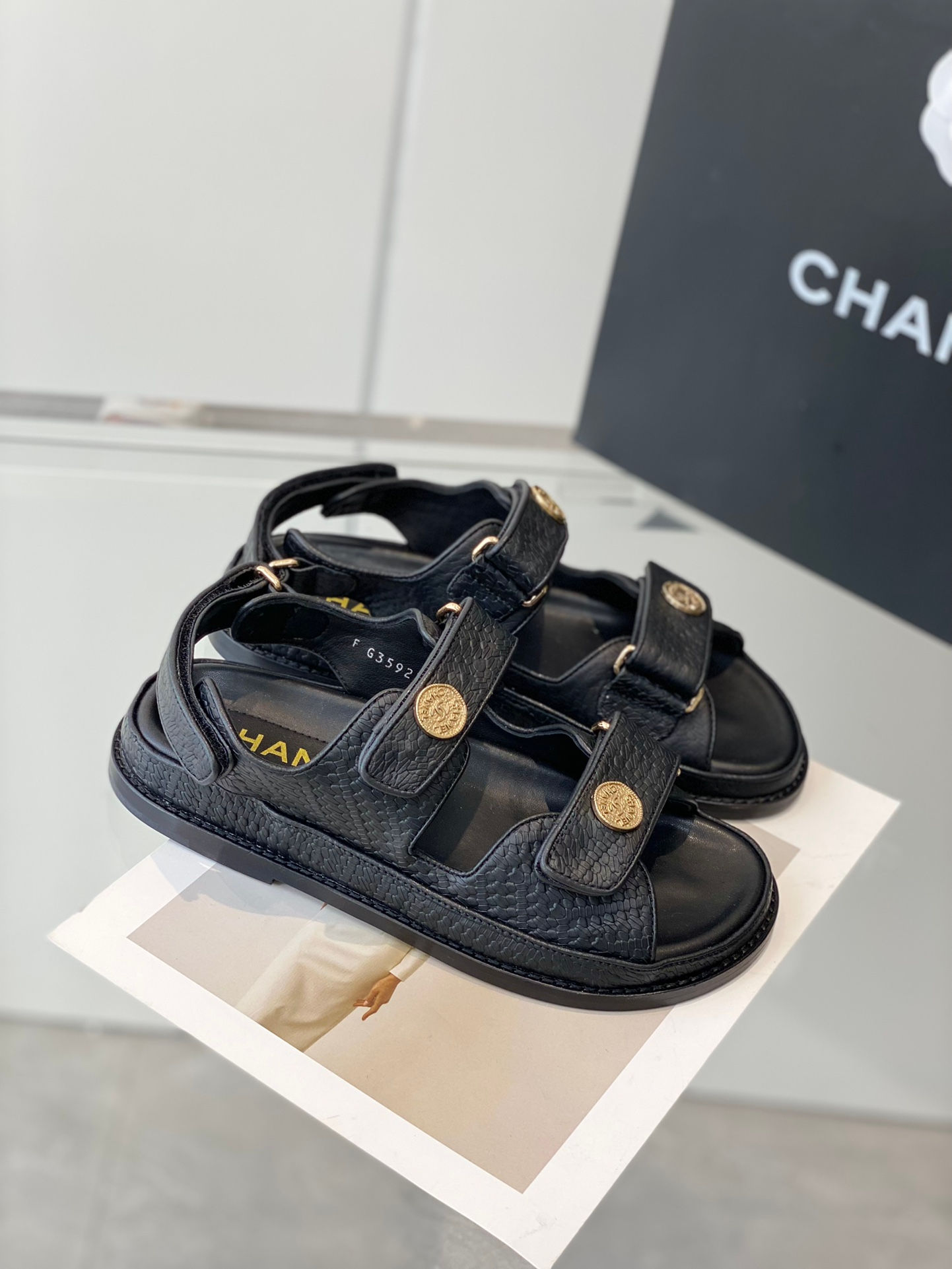 CHANEL DAD SANDALS