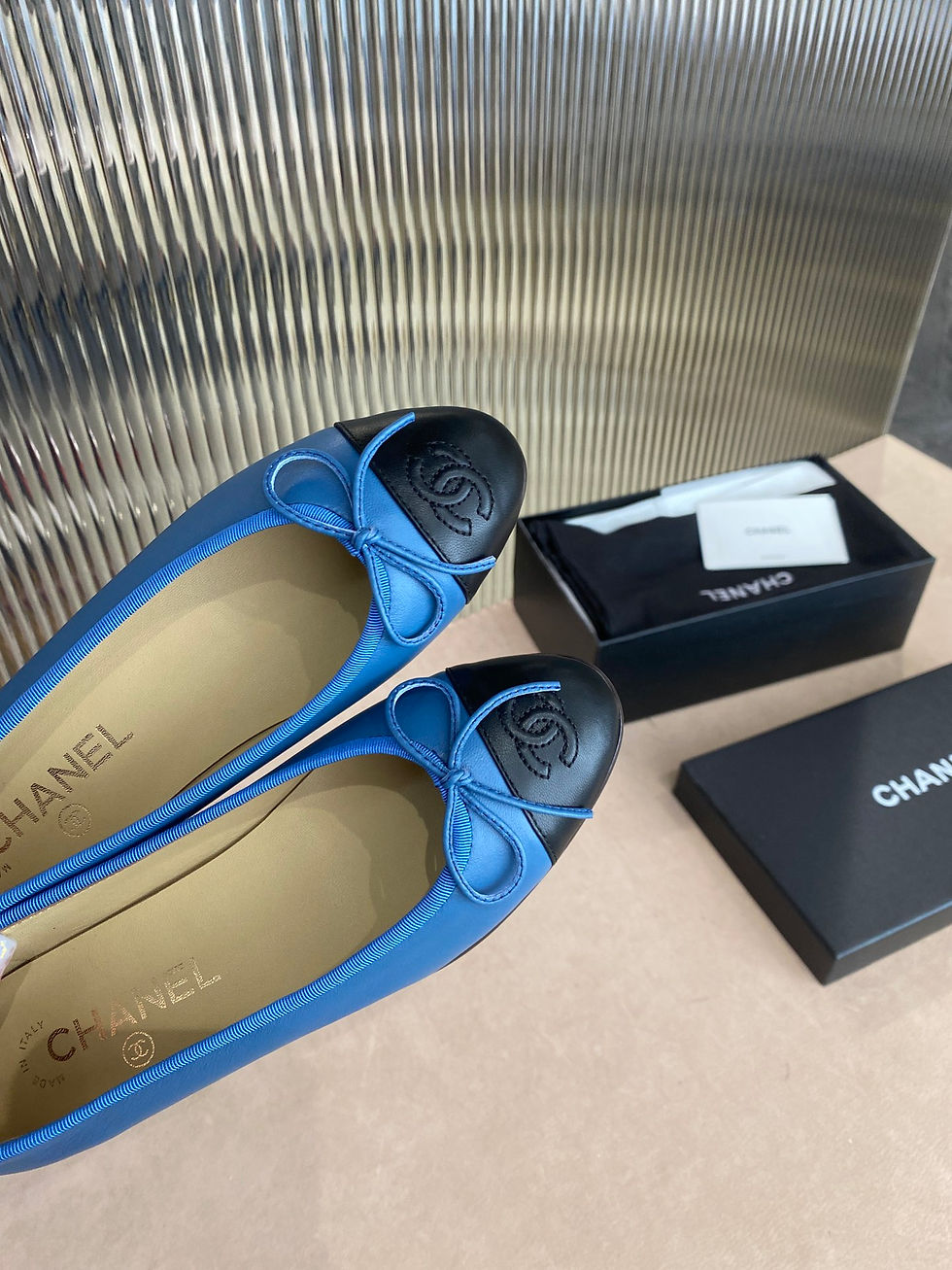 Thumbnail: CHANEL BALLERINAS FLAT SHOES