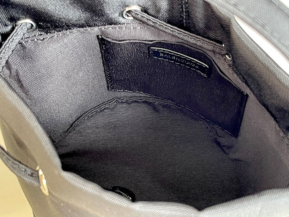 Thumbnail: BALENCIAGA WHEEL BUCKET SMALL BAG
