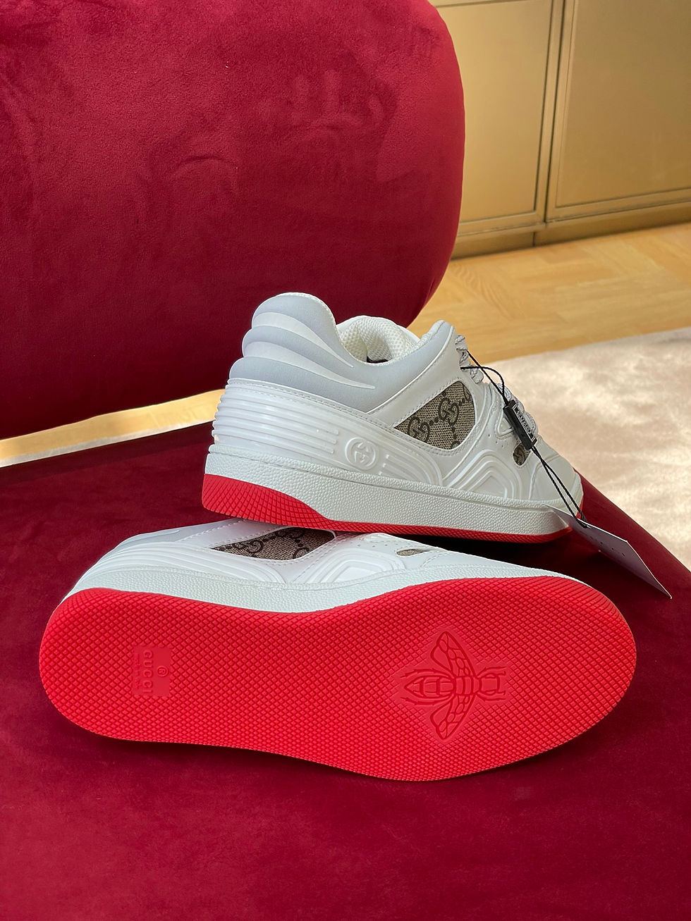 Thumbnail: GUCCI BASKET LOW SNEAKERS