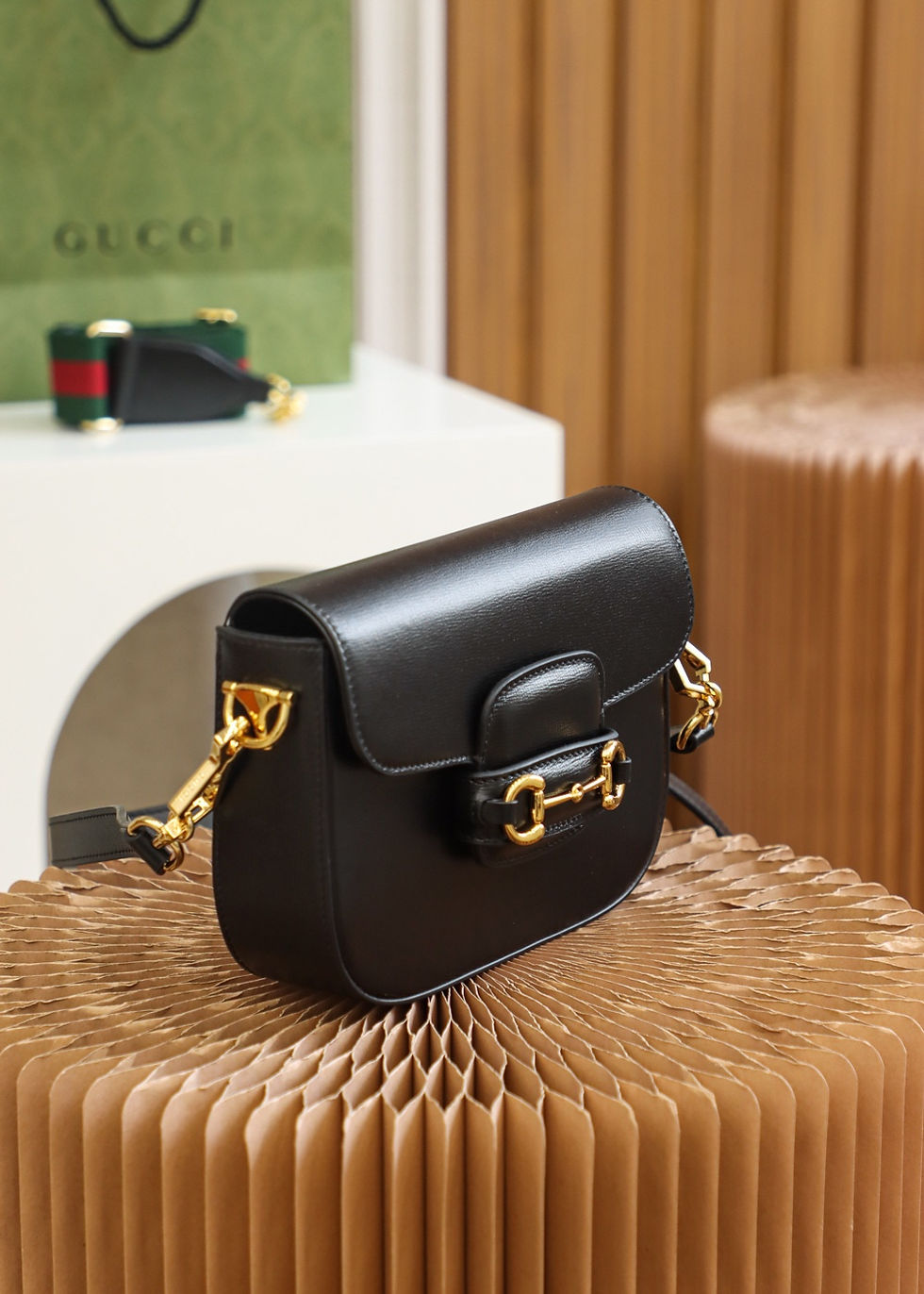 Thumbnail: GUCCI HORSEBIT MINI SHOULDER BAG