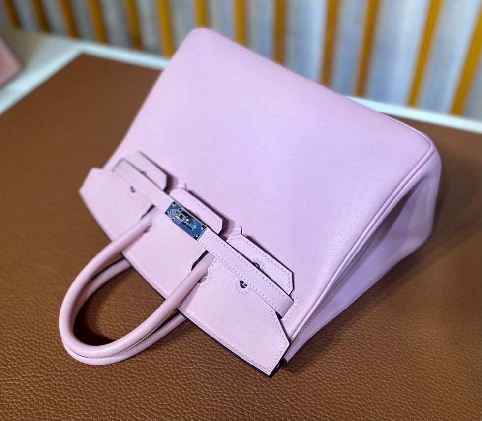 Thumbnail: HERMES BIRKIN 25 SWIFT SAKURA PHW