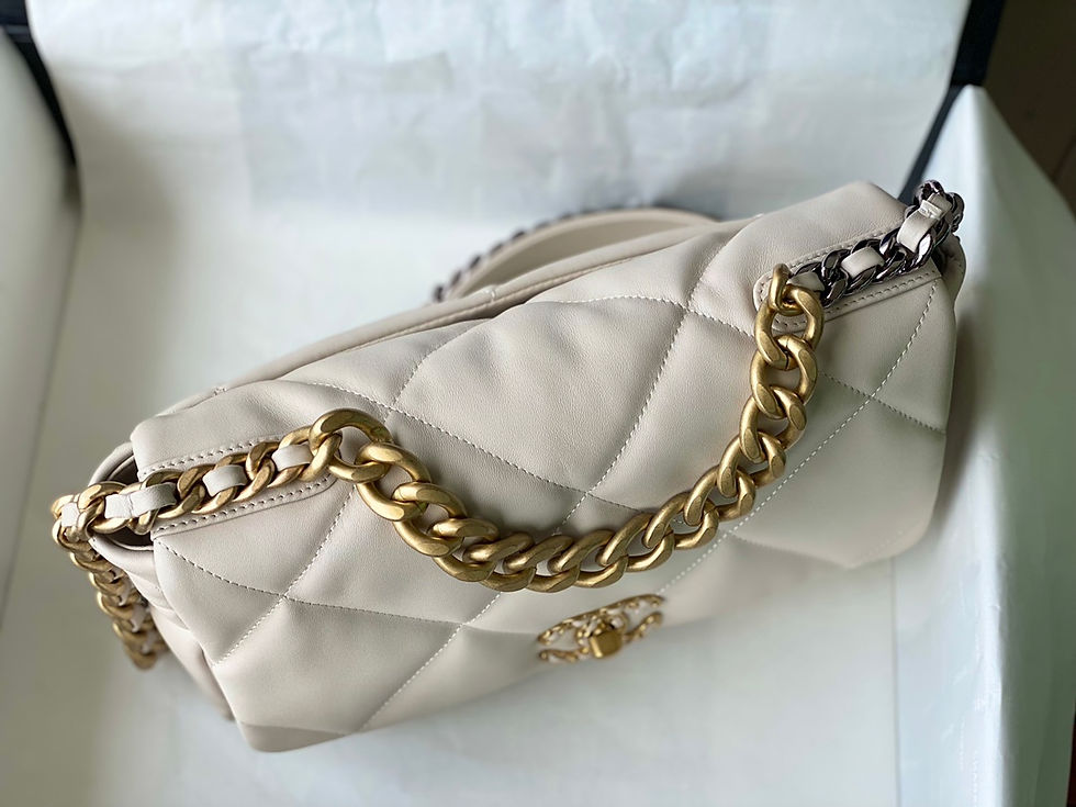 Thumbnail: CHANEL 19 FLAP MEDIUM BAG