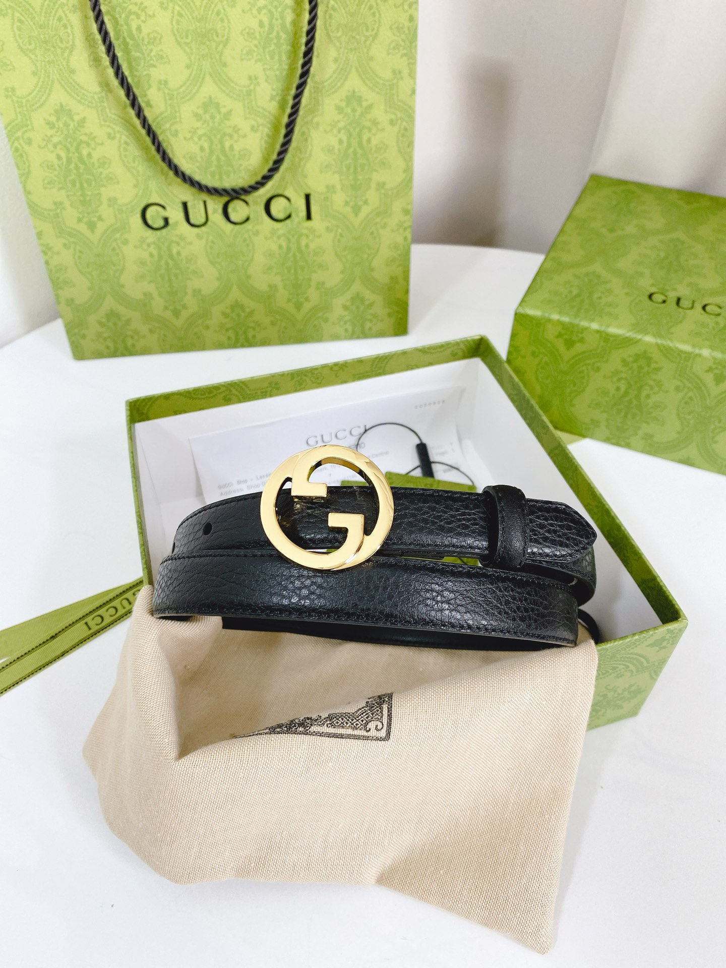 GUCCI BELT 2 CM