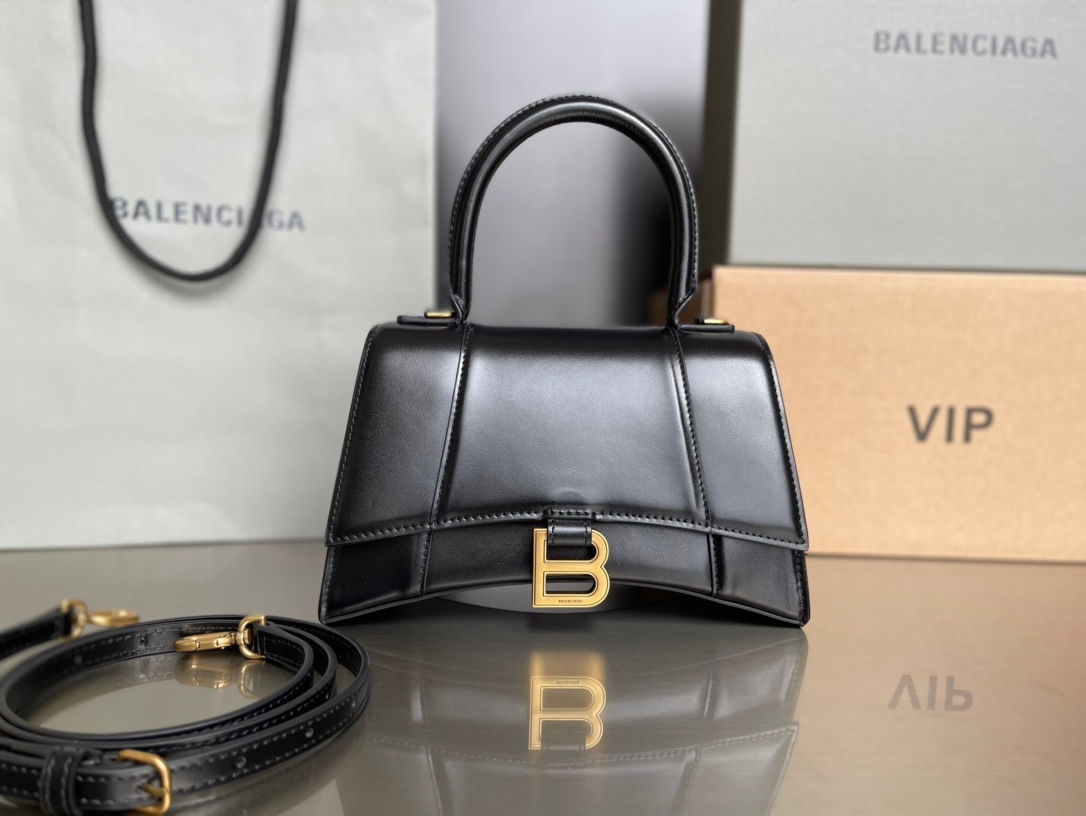 BALENCIAGA HOURGLASS XS HANDBAG MINI 