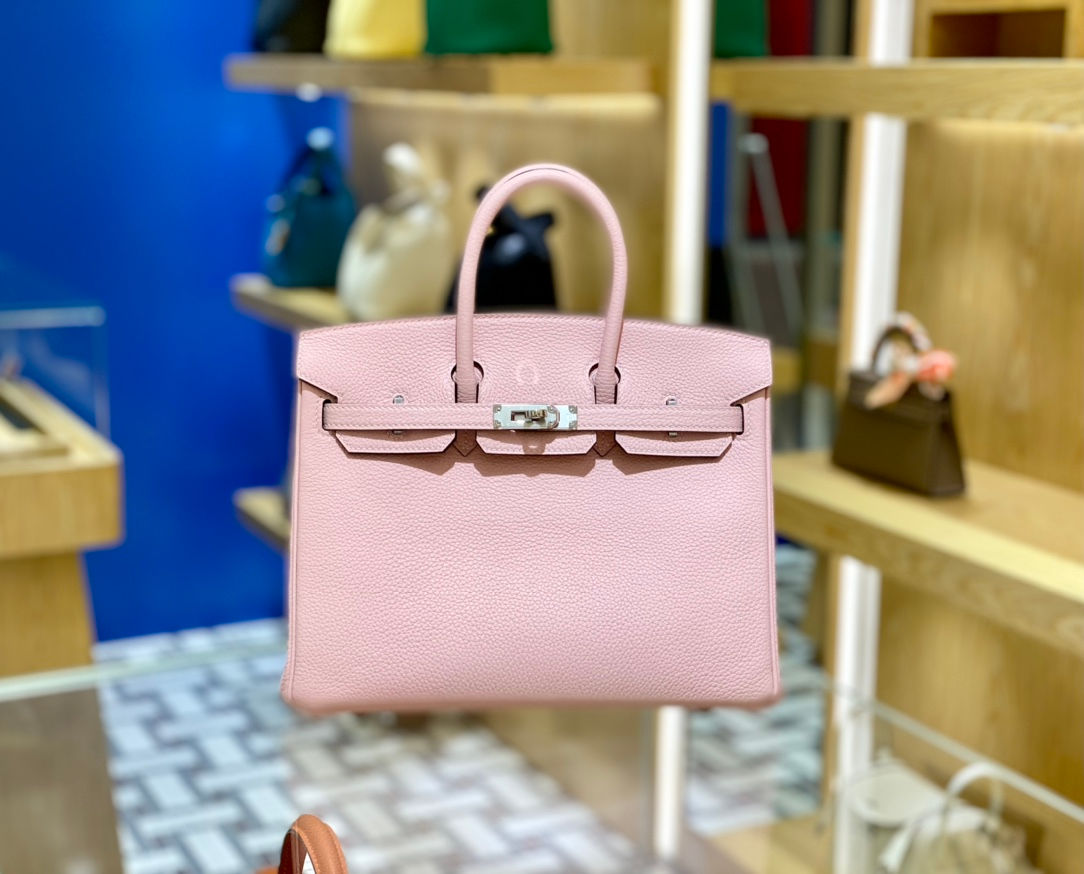 HERMES BIRKIN 25 TOGO SAKURA PHW