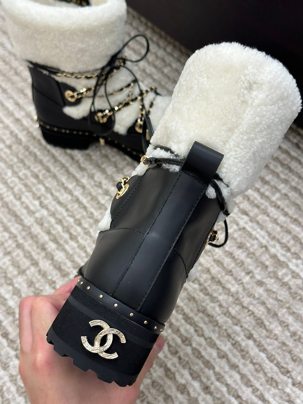 Thumbnail: CHANEL LACE-UPS