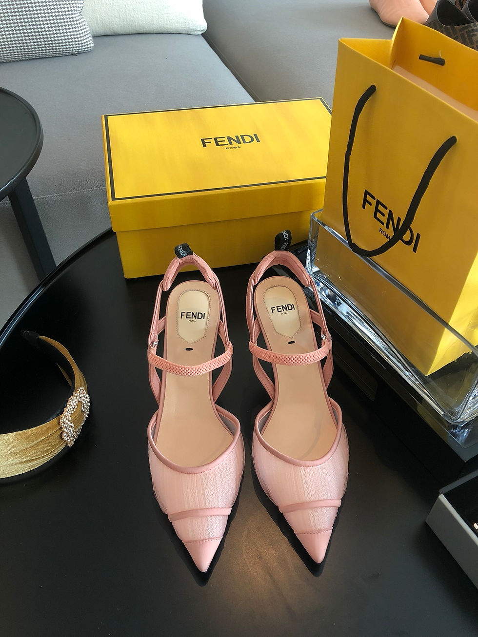 Thumbnail: FENDI COLIBRI LITE HEELS