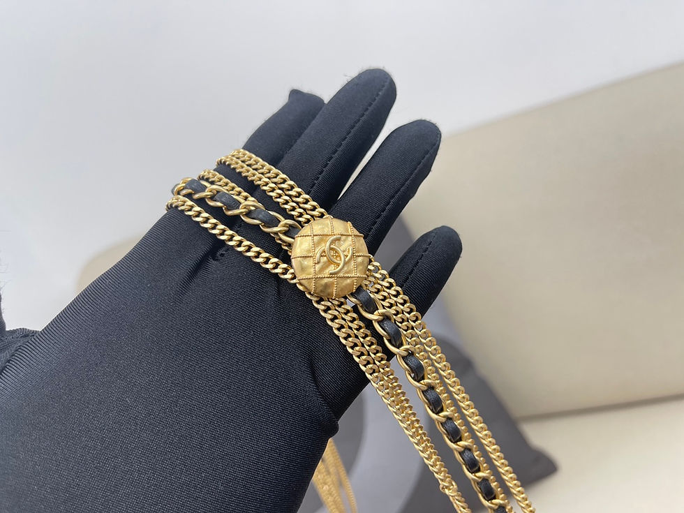 Thumbnail: CHANEL 19 COIN STRAP 22 A BAG