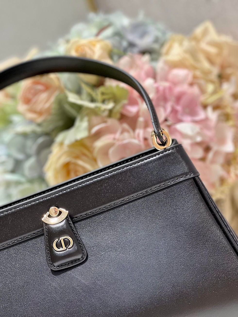 Thumbnail: DIOR KEY MEDIUM BAG BOX CALFSKIN