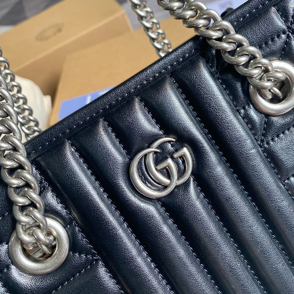 Thumbnail: GUCCI GG MARMONT SMALL TOTE BAG