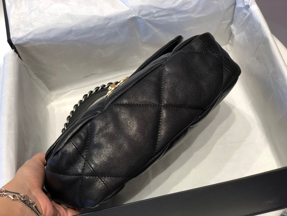 Thumbnail: CHANEL 19 HANDBAG LAMBSKIN