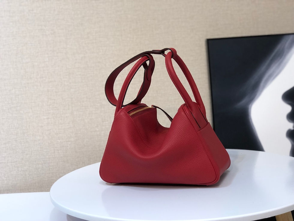 Thumbnail: HERMES LINDI 26 TOGO RED BAG