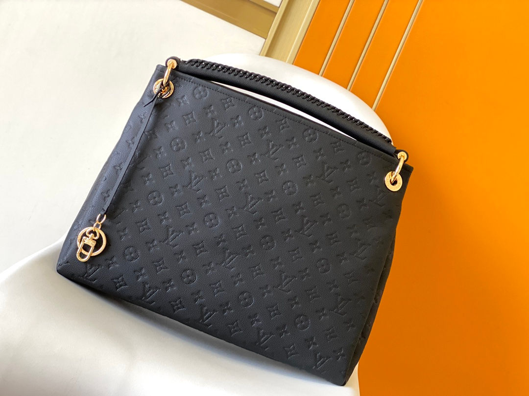 LV ARTSY MM MONOGRAM EMPREINTE LEATHER BAG 