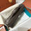 Thumbnail: LORO PIANA EXTRA POCKET POUCH L19 OSTRICH LEATHER BAG
