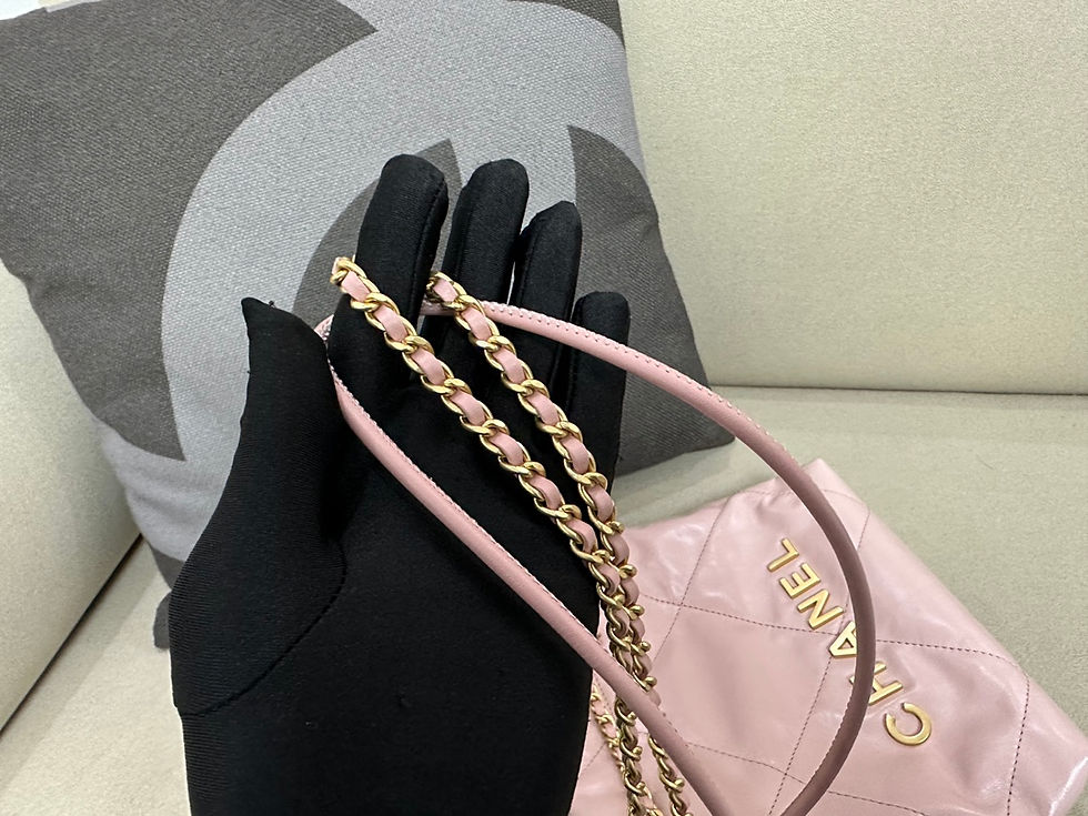 Thumbnail: CHANEL 22 HOBO MINI BAG JENNIE 
