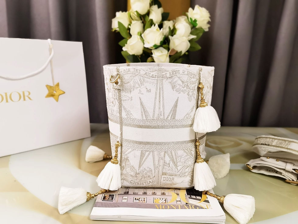 Thumbnail: DIOR D-BUBBLE BUCKET SMALL BAG