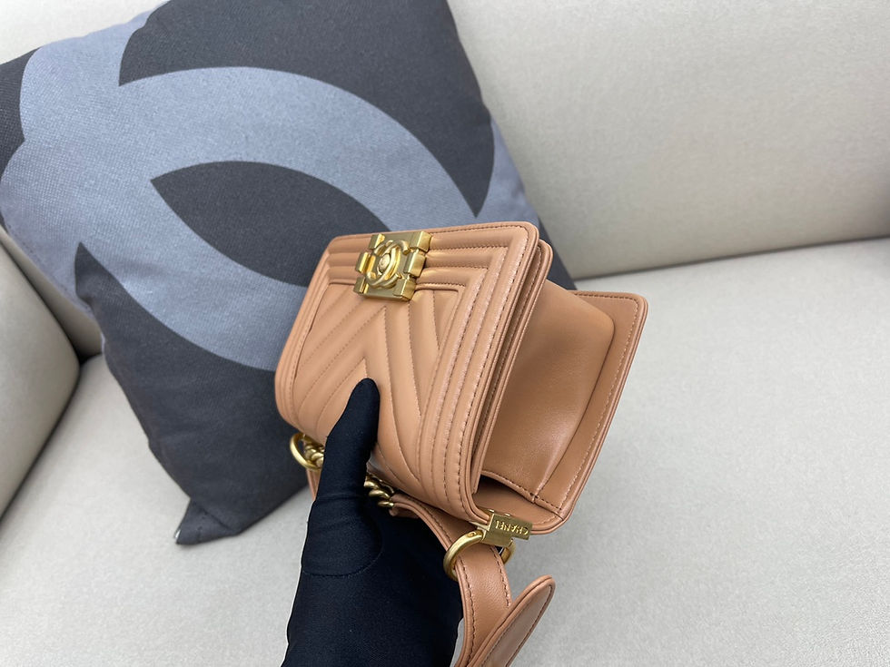 Thumbnail: CHANEL BOY 20 MINI BAG