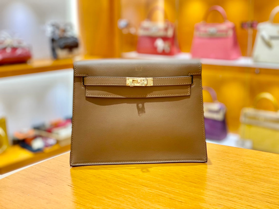 HERMES KELLY DANSE 22 EVERCOLOR GHW