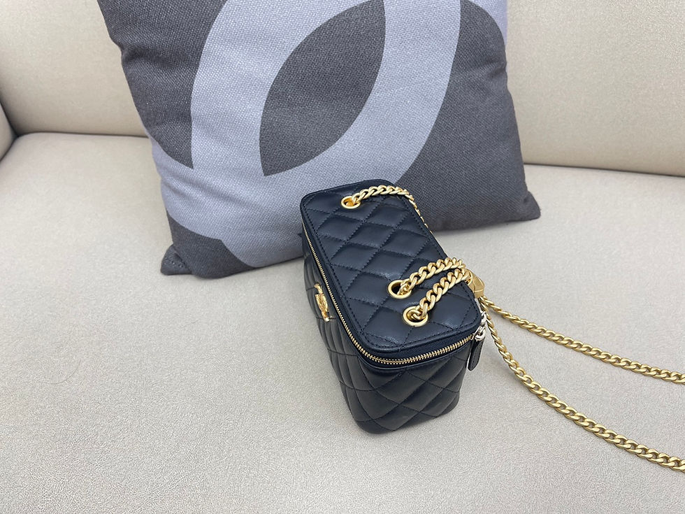 Thumbnail: CHANEL VANITY SMALL ADJUSTABLE