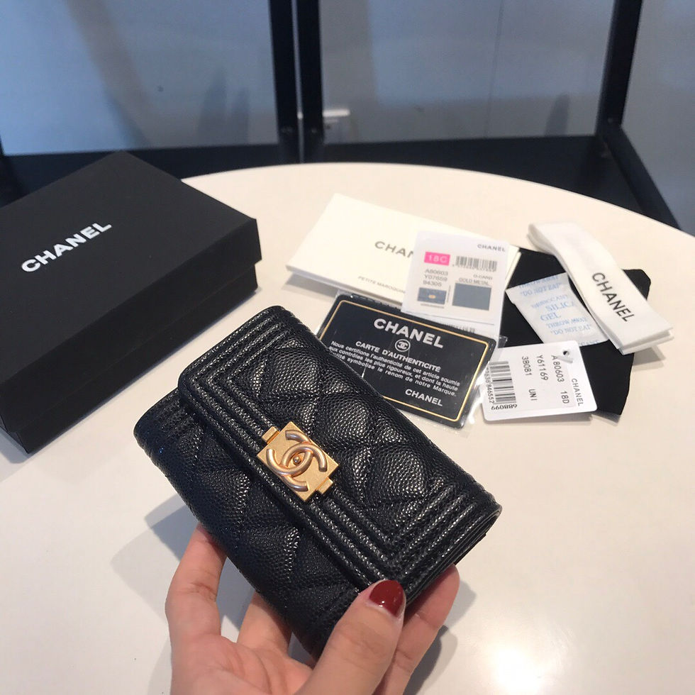 Thumbnail: CHANEL BOY CARDHOLDER