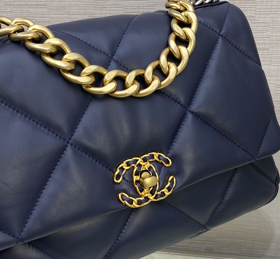 Thumbnail: CHANEL 19 FLAP MEDIUM BAG