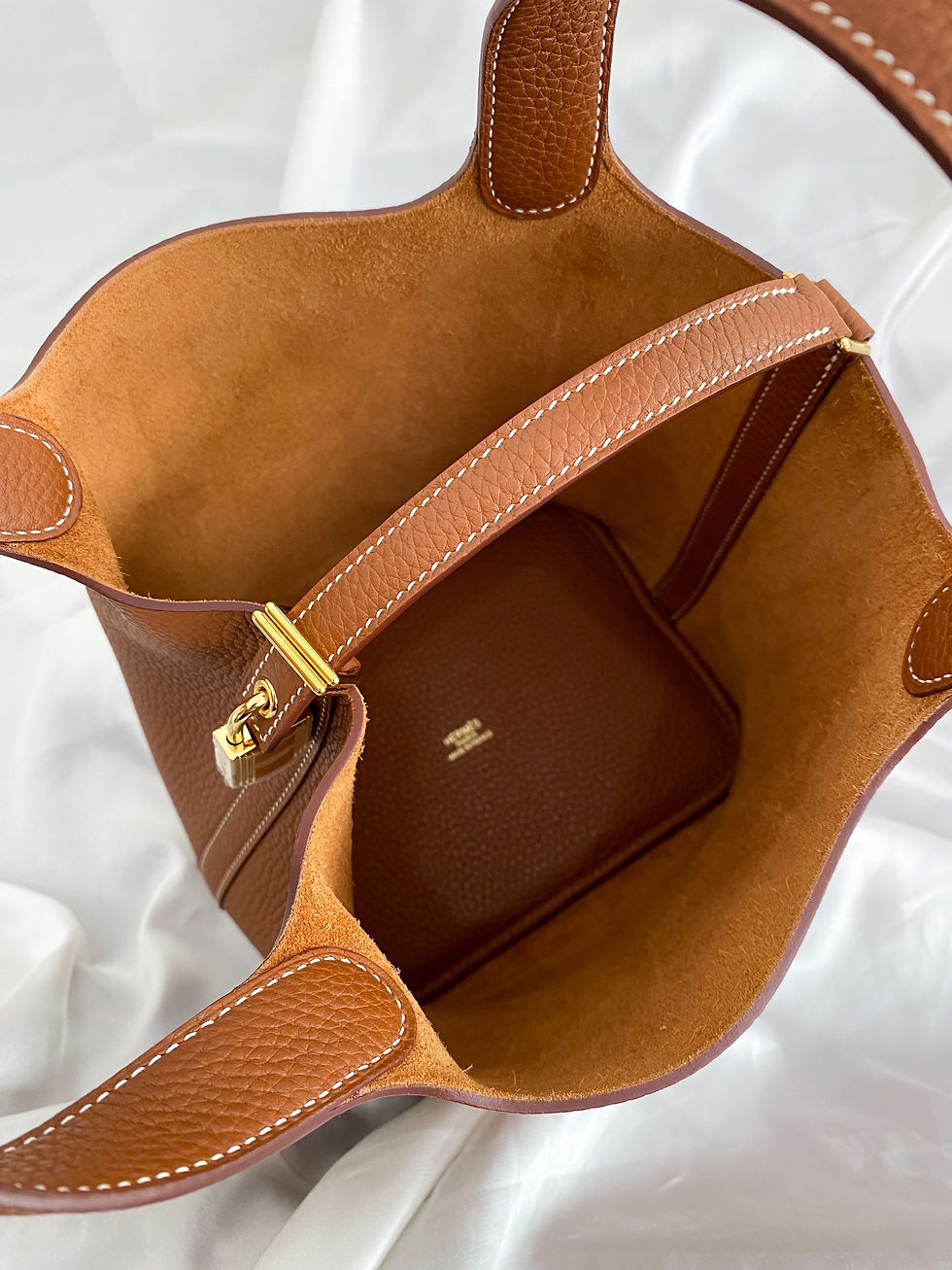 Thumbnail: HERMES PICOTIN 18 CLEMENCE GOLD GHW BAG