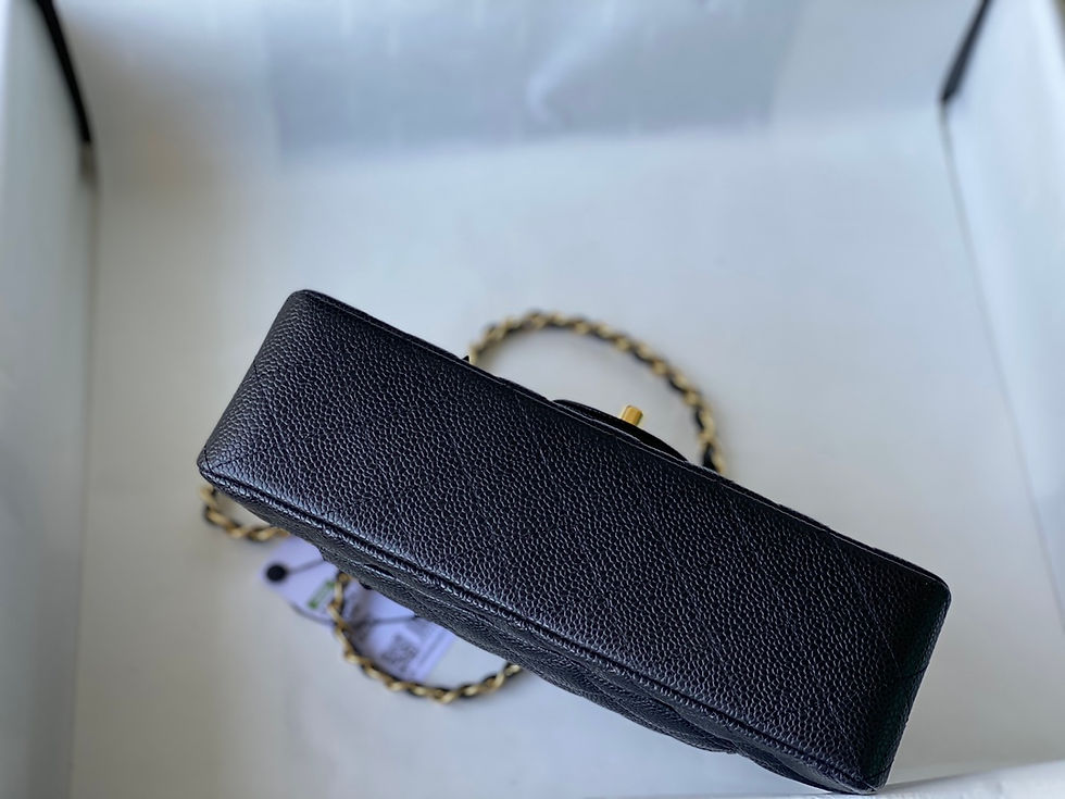 Thumbnail: CHANEL CF SMALL CAVIAR BAG
