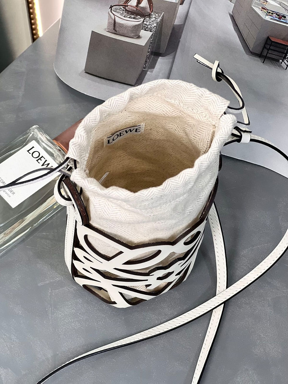 Thumbnail: LOEWE ANAGRAM CUT-OUT POCKET