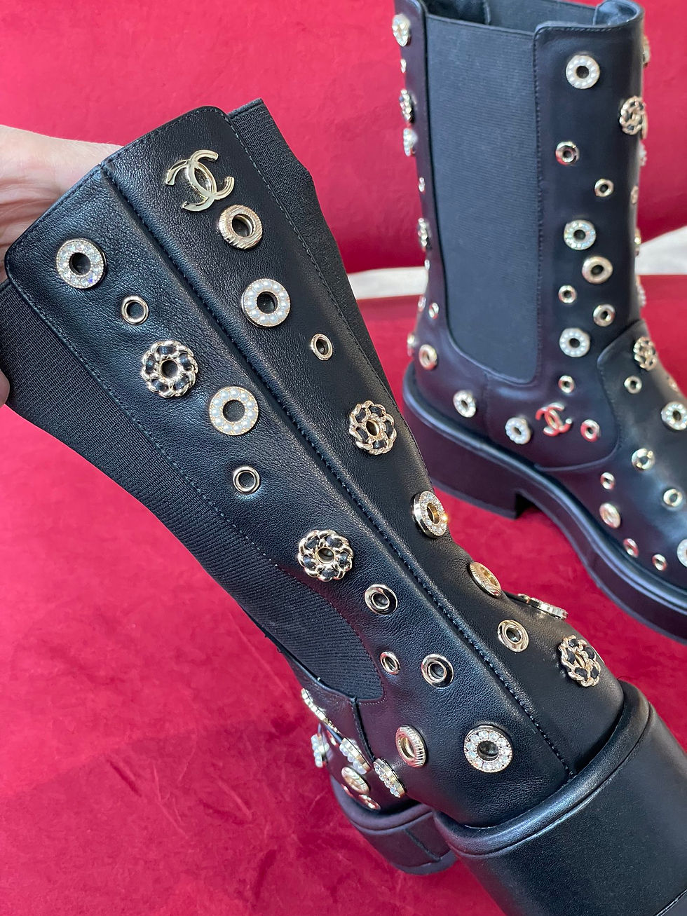 Thumbnail: CHANEL LACE-UPS