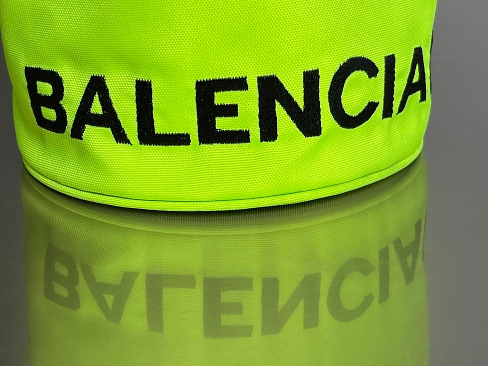 Thumbnail: BALENCIAGA WHEEL BUCKET SMALL BAG