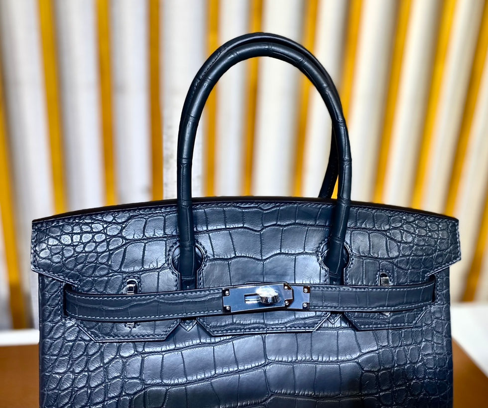 Thumbnail: HERMES BIRKIN 30 CROCODILE PHW