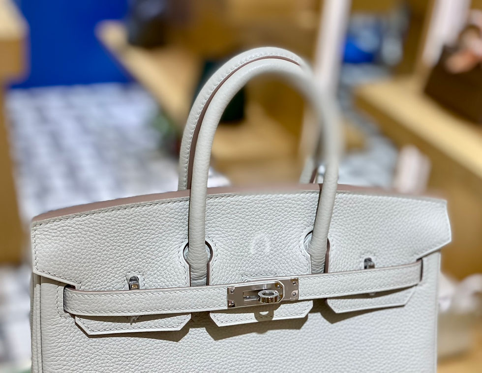 Thumbnail: HERMES BIRKIN 25 TOGO PEARL GRAY PHW