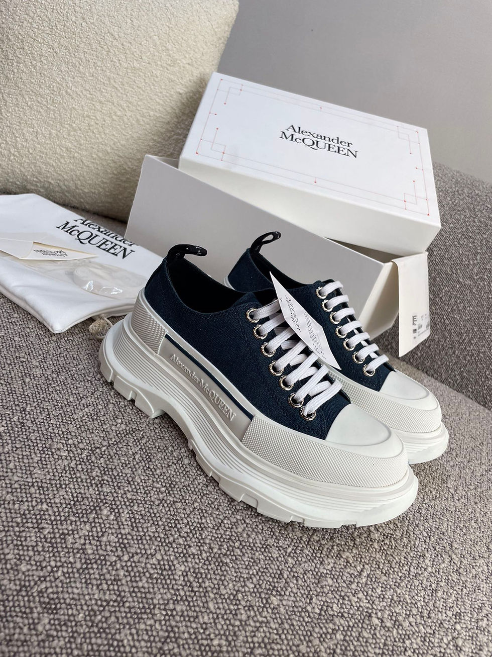 ALEXANDER MCQUEEN TREAD SLICK SNEAKERS