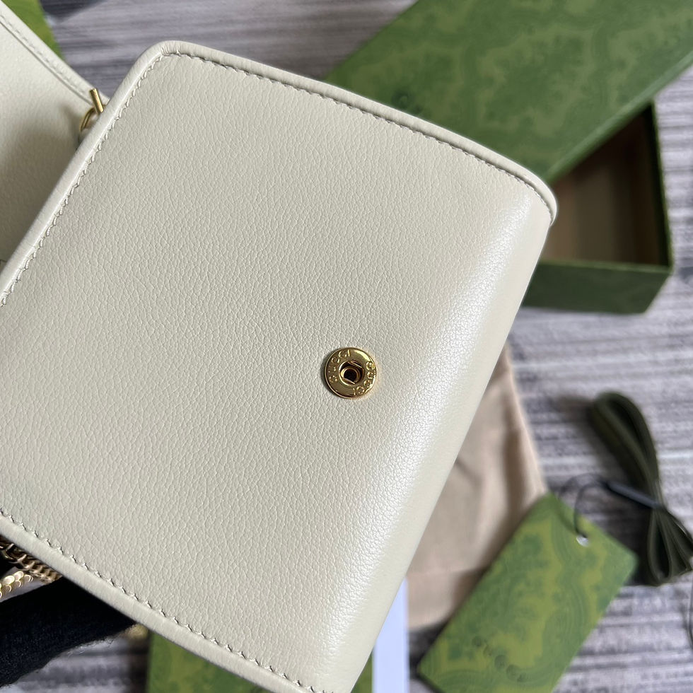 Thumbnail: GUCCI BLONDIE WALLET WITH MEDIUM CHAIN