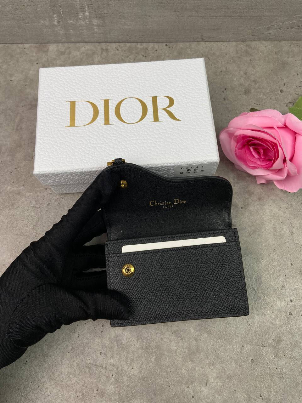 Thumbnail: DIOR SADDLE FLAP CARD HOLDER
