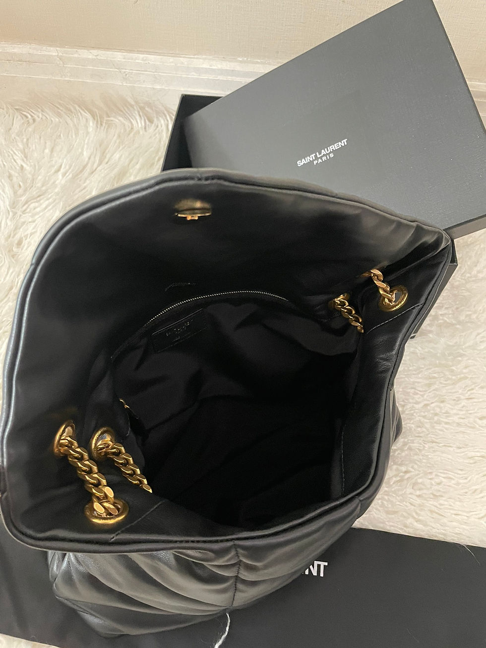 Thumbnail: YSL LOULOU PUFFER MEDIUM BAG